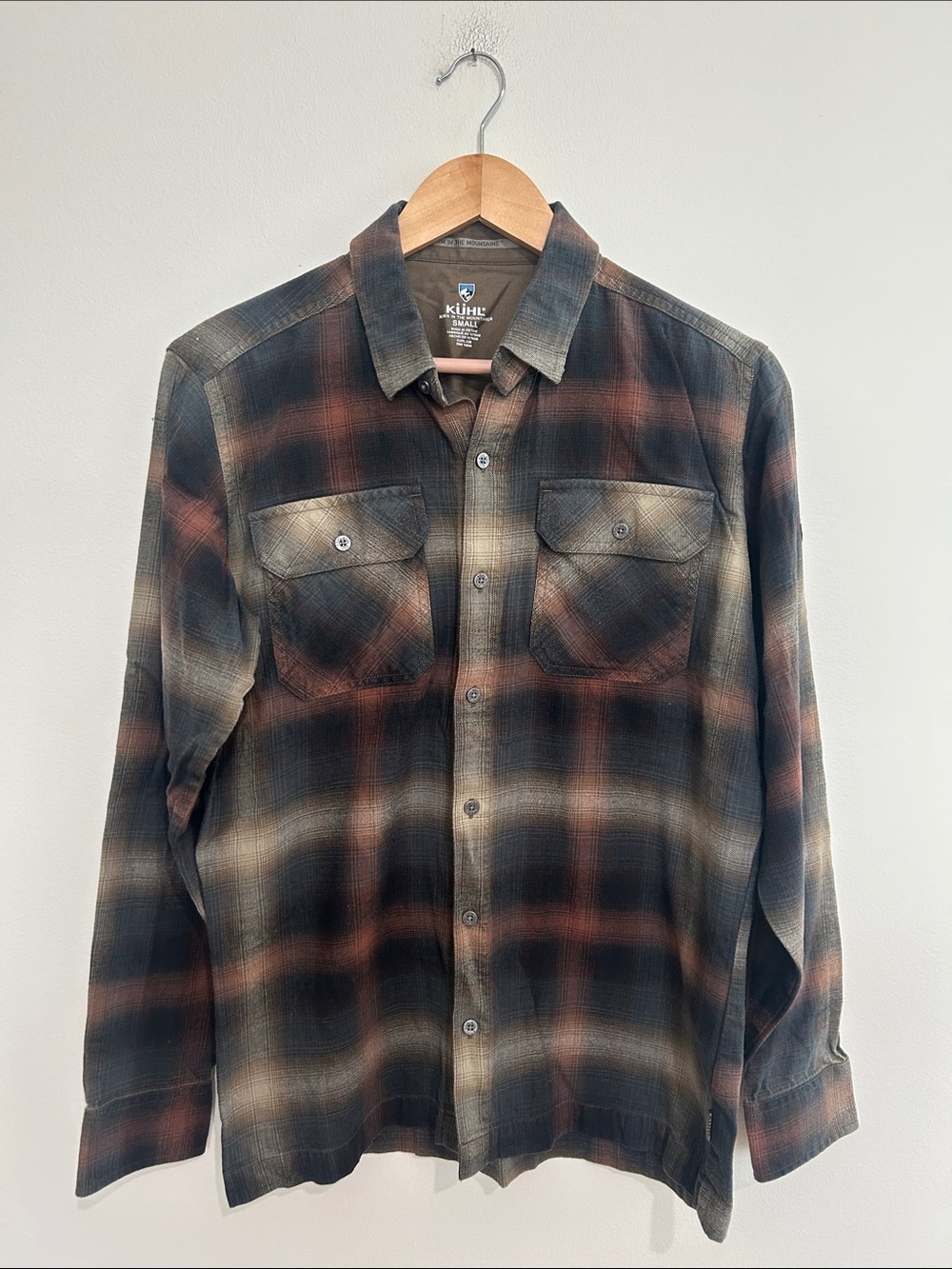 Kühl Men’s Dillinger Flannel Size Small EUC